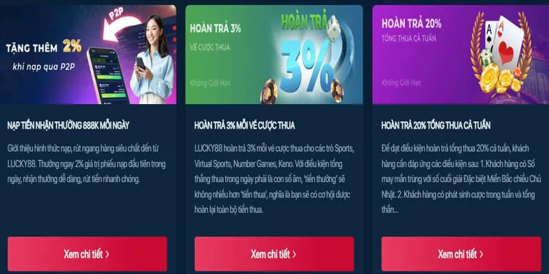 Khuyến mãi nạp tiền hàng ngày Vj99